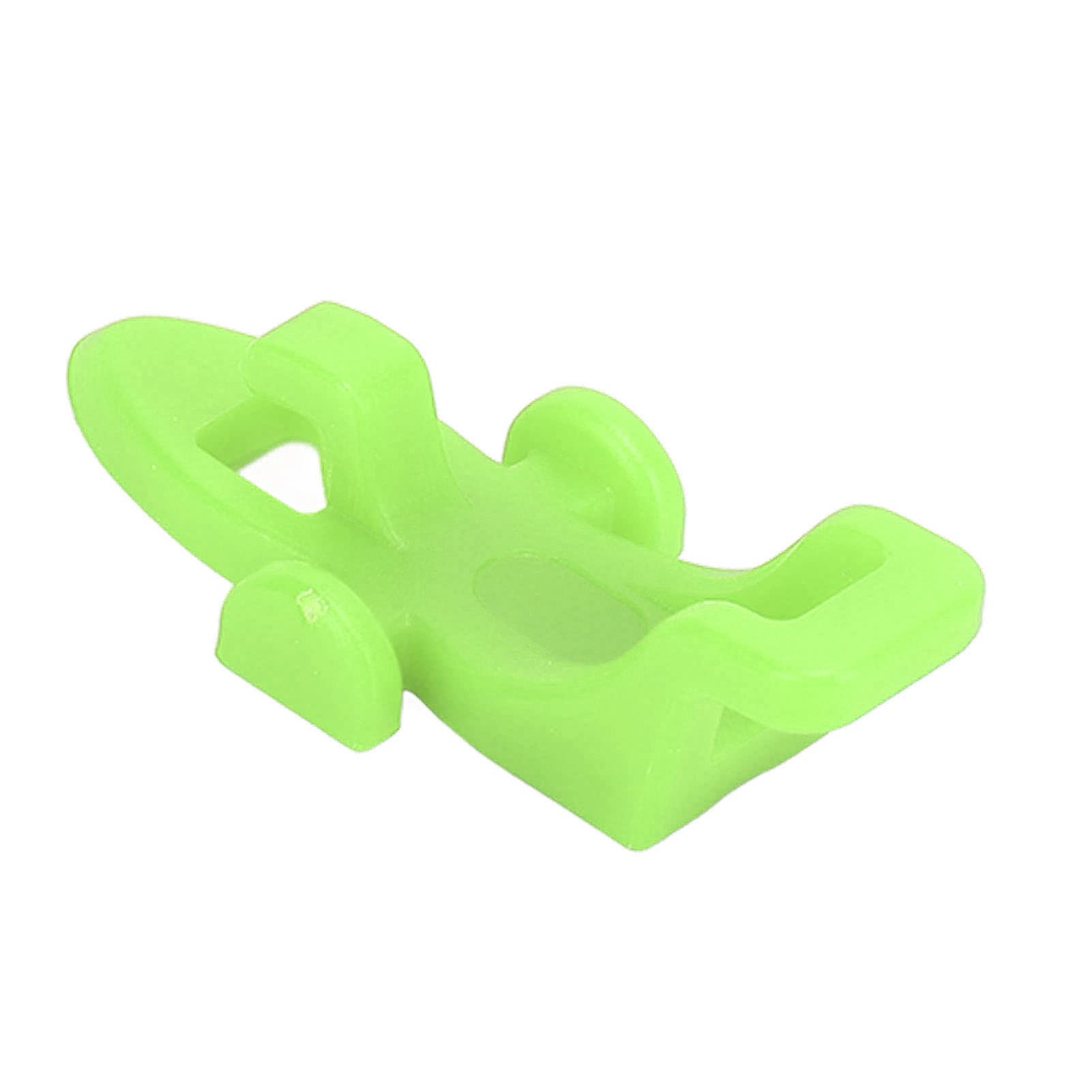 ABS Fishing Hook Keeper & Bait Holder for Fishing Rods - Secure Green Lure Organizer | Perfect for Freshwater & Saltwater Anglers