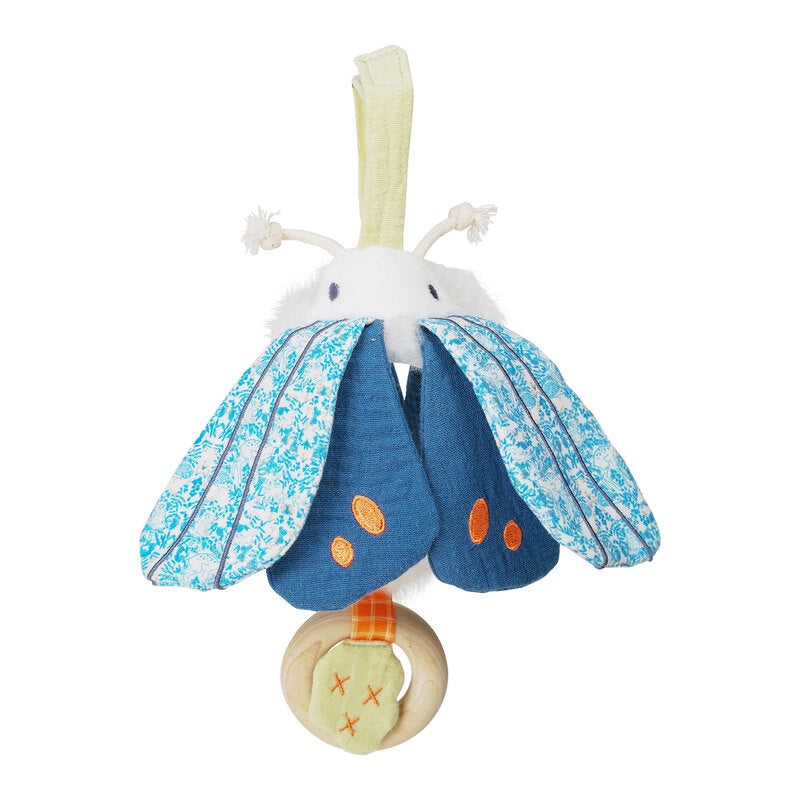 Folklore Luna Moth Baby Toy - Soft Plush Stuffed Animal for Newborns & Toddlers - Perfect Nursery Decor, Baby Shower Gift & Cuddly Companion