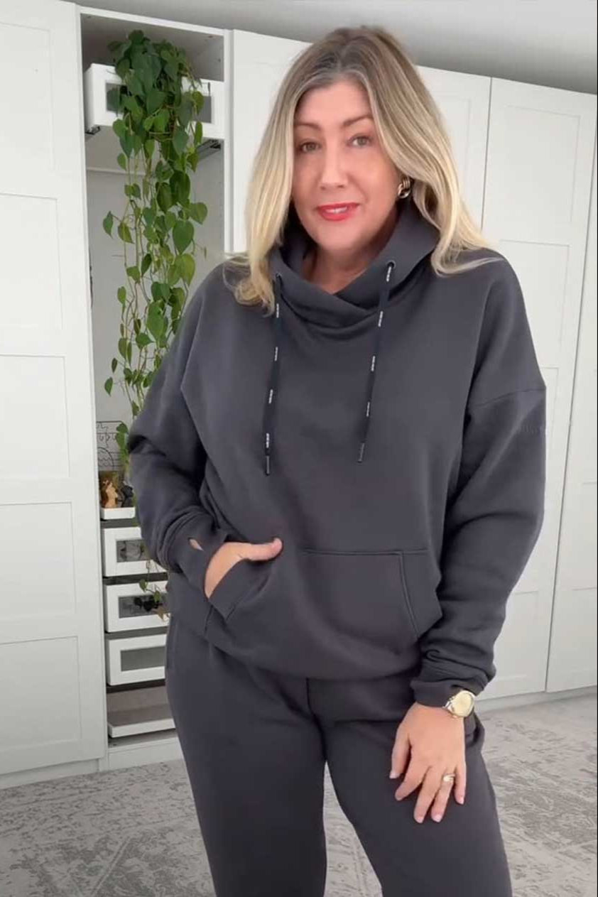 Off Duty Hoodie - Charcoal Black | Cozy Pullover Sweatshirt for Men & Women | Perfect for Casual Wear, Lounging & Outdoor Activities