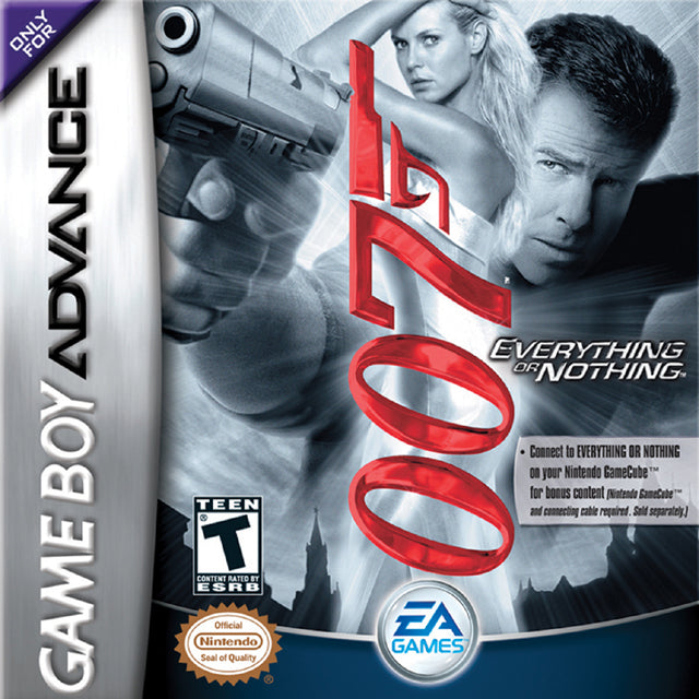 007: Everything or Nothing Game Boy Advance (GBA) - Classic James Bond Action Adventure for Retro Gaming Enthusiasts | Perfect for Travel, Commuting & Nostalgic Game Nights