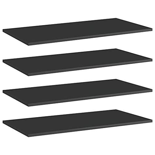 Gloss Black 4 Pcs