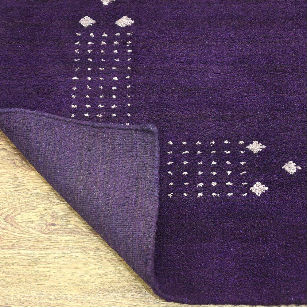 Hand Knotted Wool Rug - Premium Handmade Area Rug for Living Room, Bedroom & Dining Room - Soft & Durable Home Decor