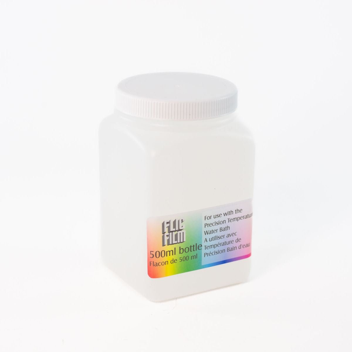 Flic Film 500ml SQ Bottle - Premium Plastic Squeeze Bottle for Photography, Darkroom Chemicals & Liquid Storage - Perfect for Film Developing, Lab Use & DIY Projects
