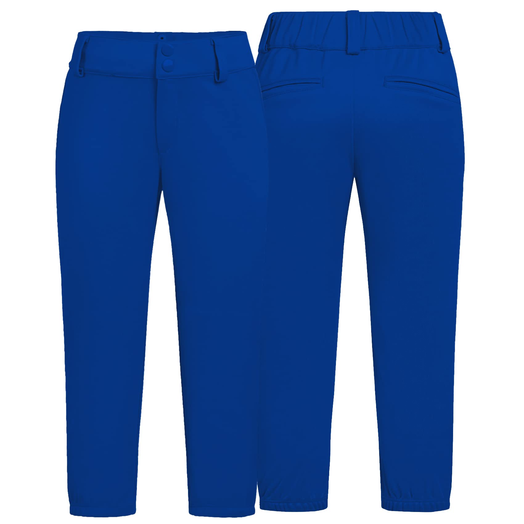 QBK 2T-13 Years Girls' Softball Pants | Youth Boys' Baseball Practice Pants | Toddler Tee Ball Pants for Kids | Comfortable & Durable for Games, Practice & Training