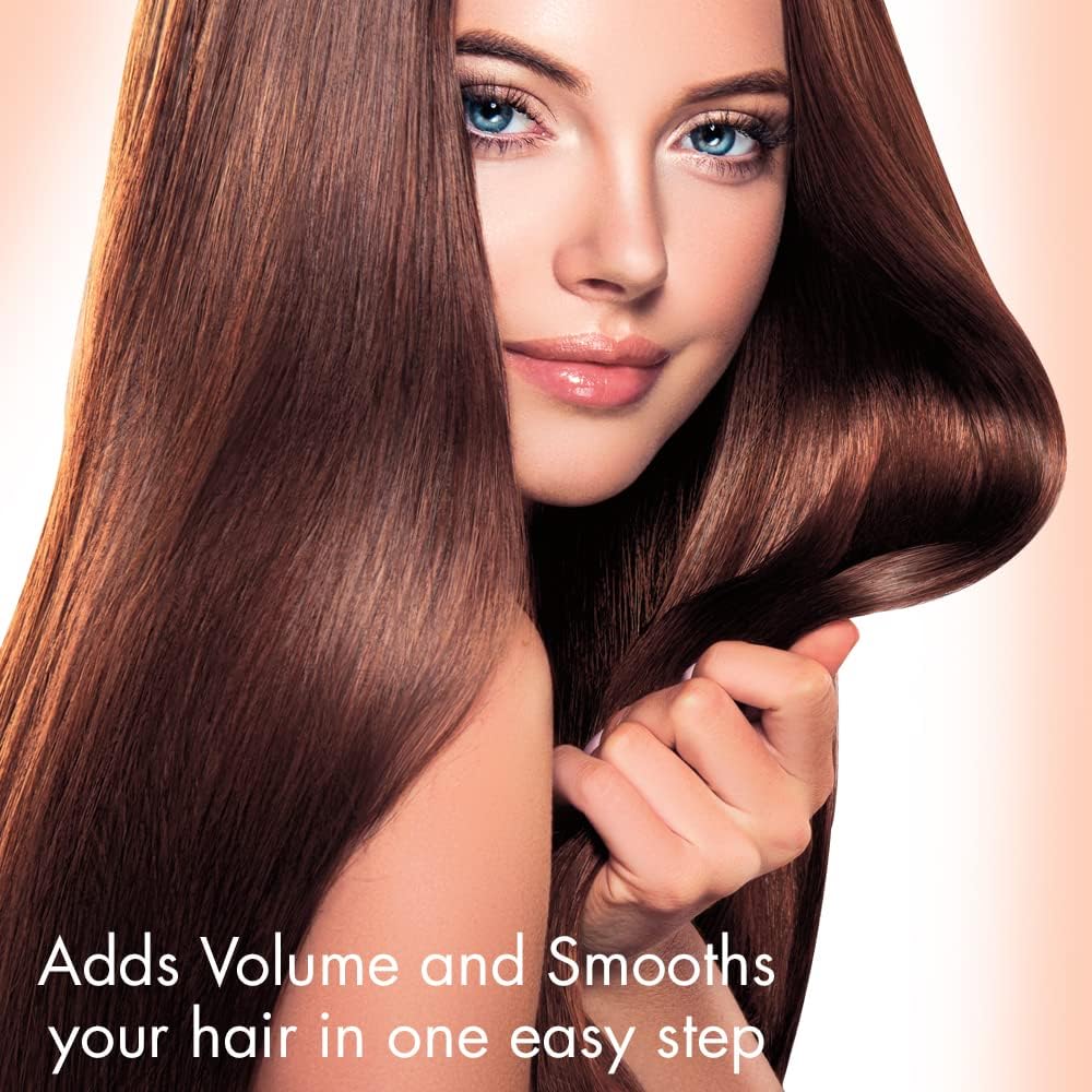 InfinitiPRO Conair SW90C Smoothing Ion Brush for Hair Styling - Perfect for Smoothing, Detangling & Shine at Home or Salon