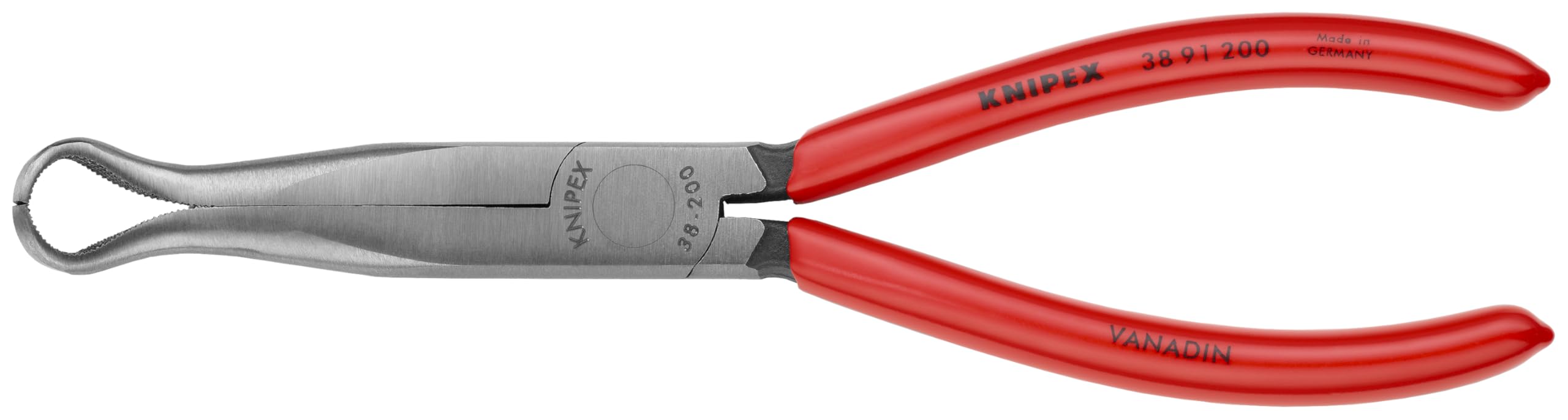 KNIPEX 38 91 200 Long Nose Pliers for Spark Plugs - Professional Automotive Tool for Mechanics & DIY - Perfect for Engine Maintenance & Electrical Repairs