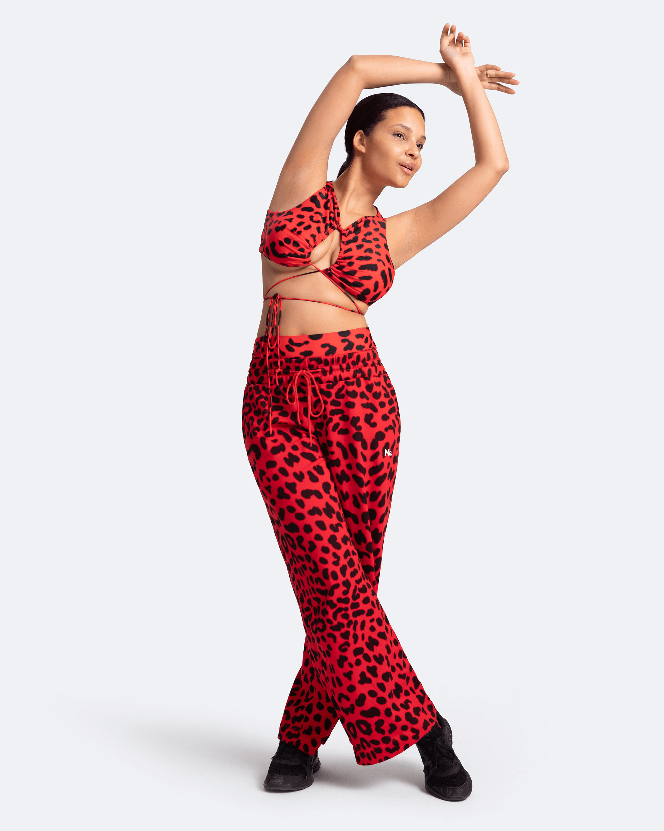 High Waisted Tummy Control Wide Leg Pants for Women - Comfortable & Flattering Work Pants for Office, Travel & Everyday Wear