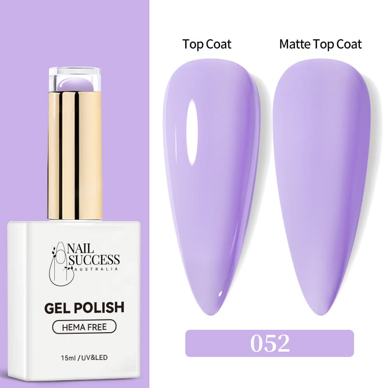 Hema Free Gel Nail Polish Set - 15ml Long Lasting Soak Off UV LED Nail Gel Colors for Manicure & Pedicure at Home or Salon