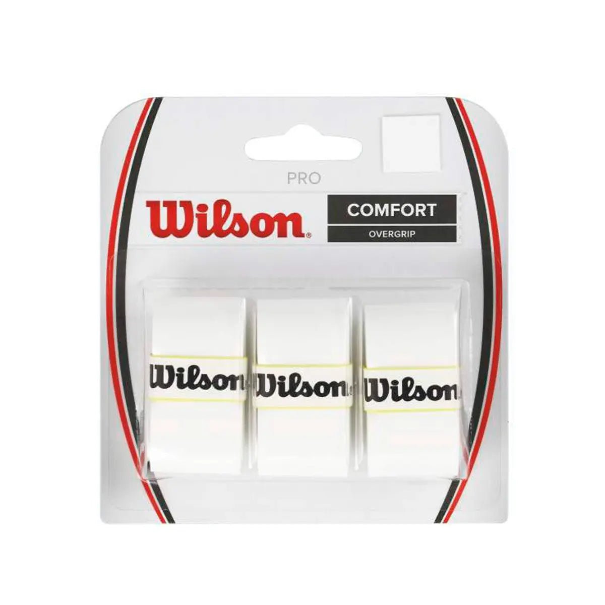 Wilson Pro Overgrip 3 Pack - Premium Tennis Racket Grip Tape for Enhanced Control & Sweat Absorption | Perfect for Tennis, Badminton & Racquetball Players