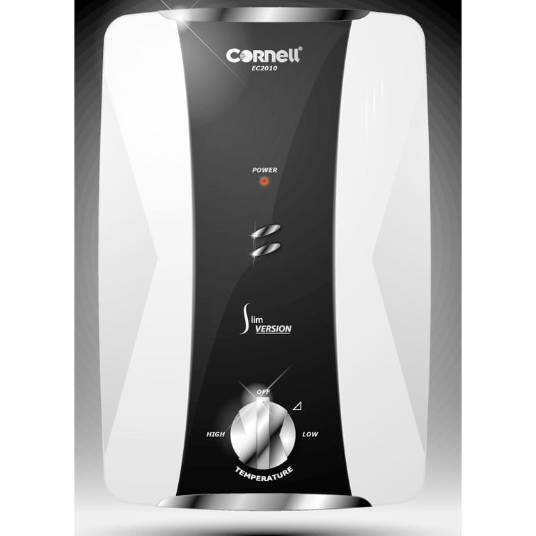 Cornell EC2010 Instant Water Heater - Fast & Energy Efficient Electric Tankless Water Heater for Kitchen, Bathroom & RV Use
