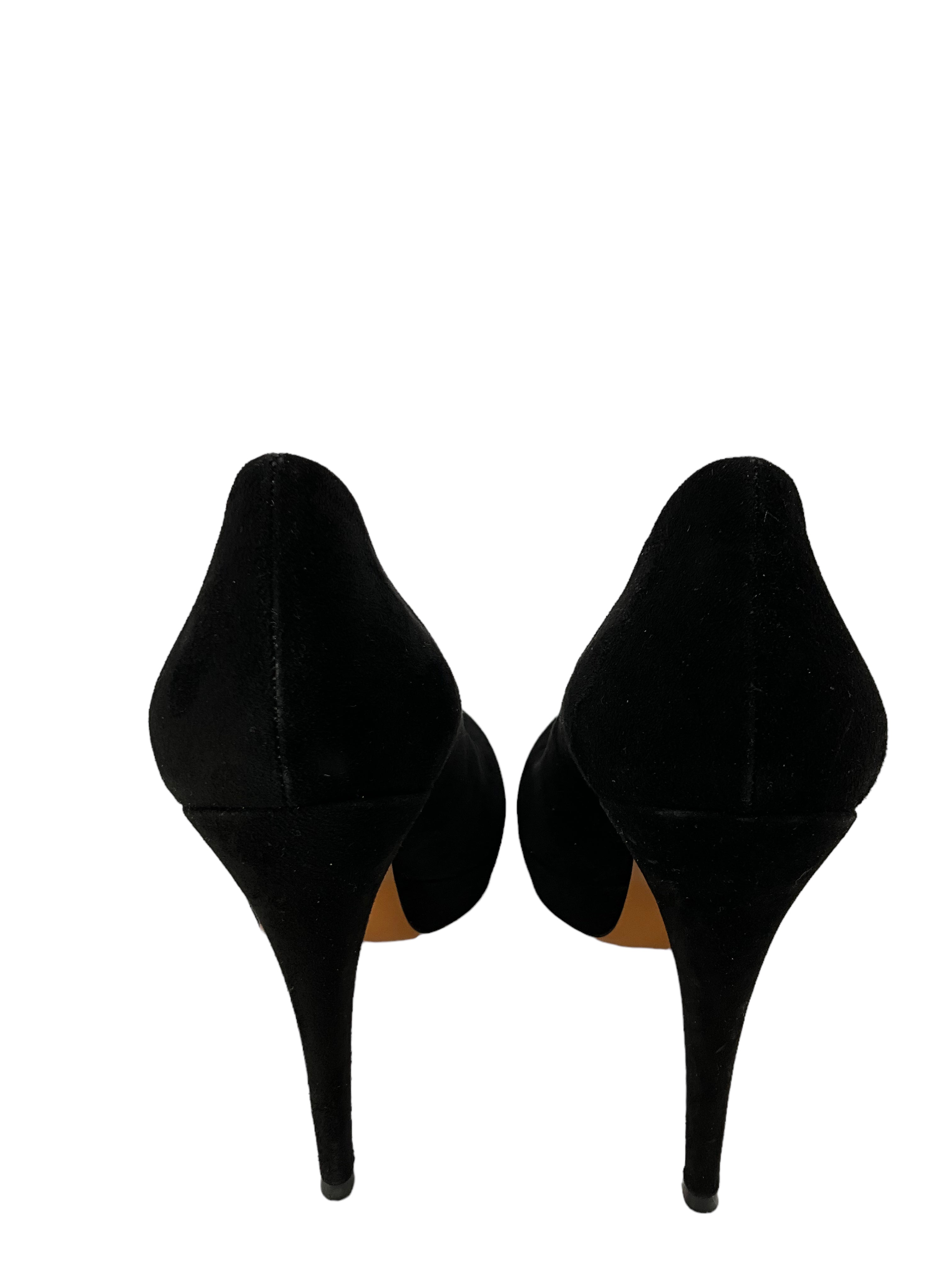 Gucci Brown Suede Platform Pumps Women's Size 9 | Luxury High Heel Shoes for Party, Wedding & Evening Wear