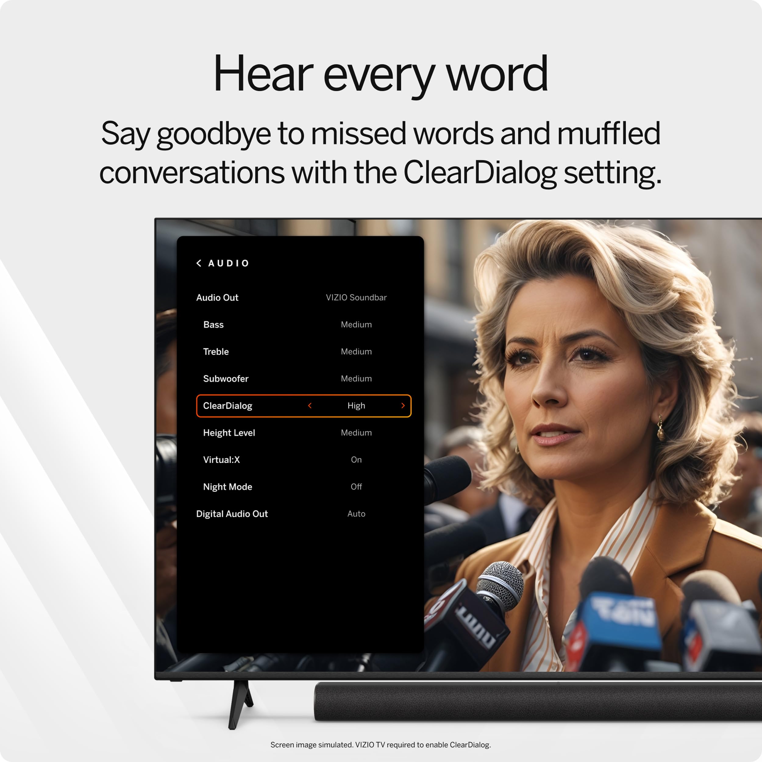 VIZIO SV210D-0806 All-in-One Soundbar with Dolby Atmos & DTS:X | Bluetooth 5.0 Wireless Speaker | Premium Home Theater Audio System (Renewed) - Perfect for Movies, Gaming & Music Streaming