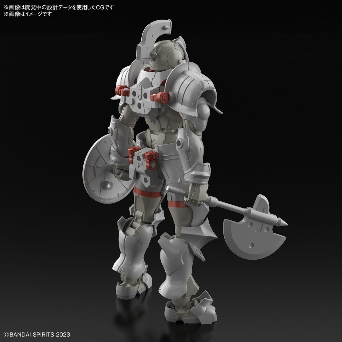 Bandai 30 Minutes Fantasy 30MF #03 1/144 Liber Fighter Model Kit - Easy Build Plastic Model for Collectors & Hobbyists - Perfect for Display, Gifts & Anime Fans