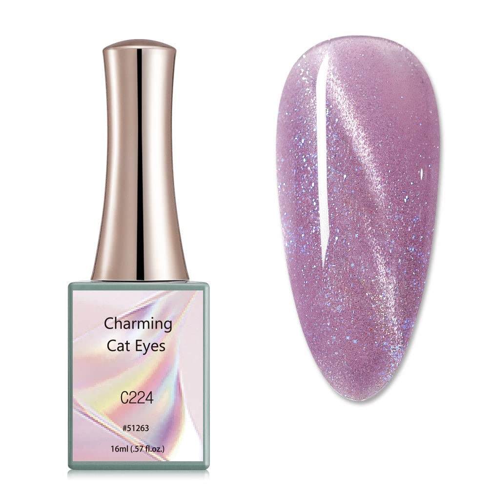 BELLE GAGA™ CANNI Soak Off LED Gel Nail Polish - 16ml Salon Quality DIY Manicure Kit for Home & Professional Use (Color C224) - Perfect for Nail Art, French Tips, and Special Occasions