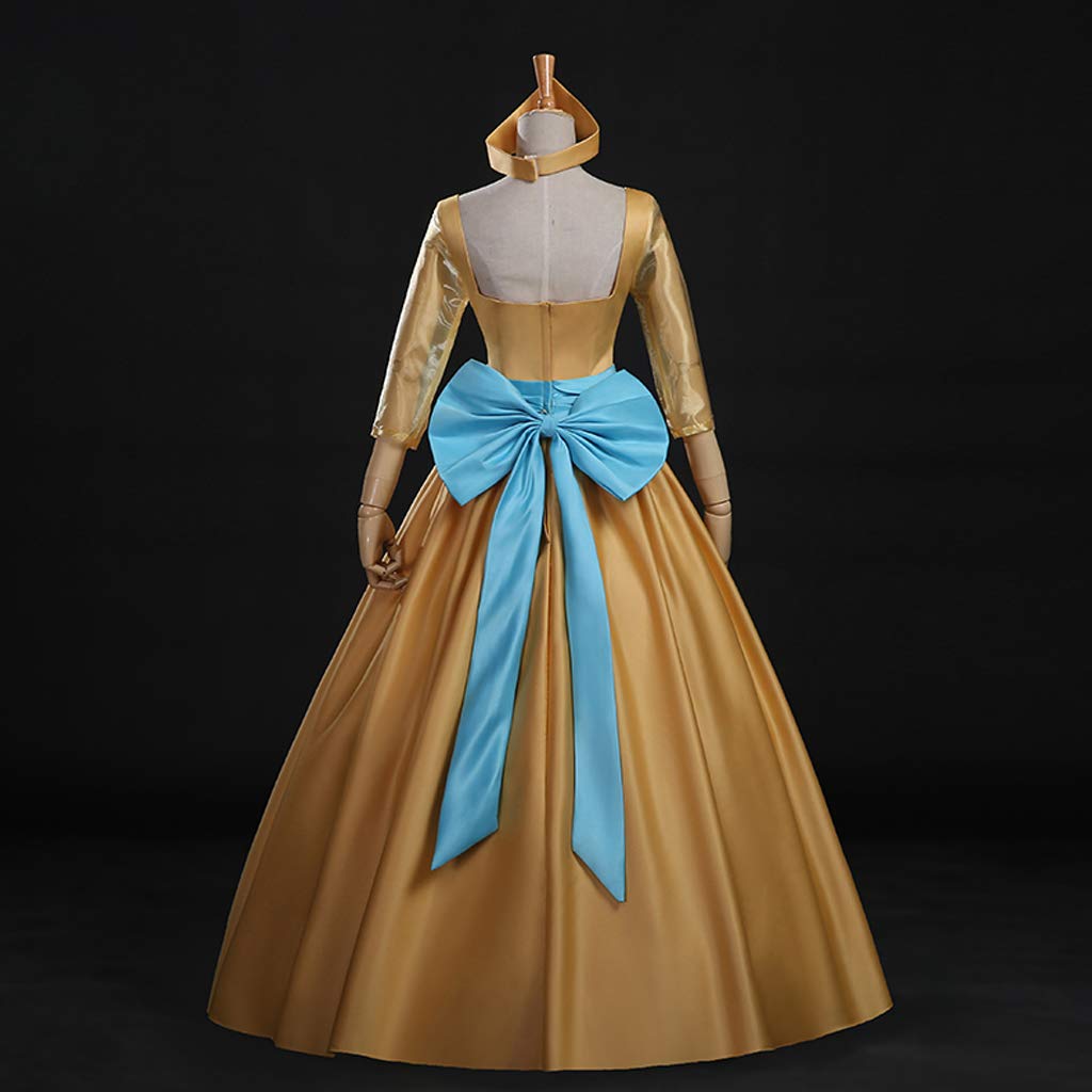 **Princess Anastasia Romanov Anya Cosplay Costume Dress for Women – DIY Cosplay Suit for Halloween, Costume Parties & Themed Events**