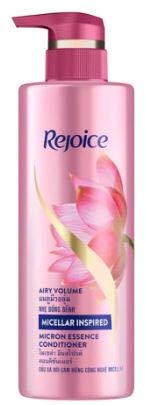 Rejoice Micellar Airy Volume Conditioner 480ml - Lightweight Frizz Control with Micron Essence Technology | Perfect for Dry, Damaged Hair & Daily Hydration