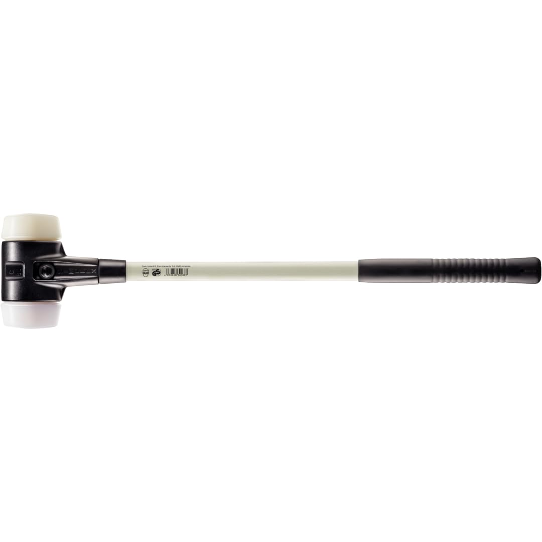 Halder 3778081 Heavy Duty Sledge Hammer - 80mm Cast Iron Head with Superplastic/Nylon Housing - Multi-Color Construction Hammer for Demolition, Blacksmithing & Metalwork - Perfect for Construction Sites, Home Renovations & DIY Projects