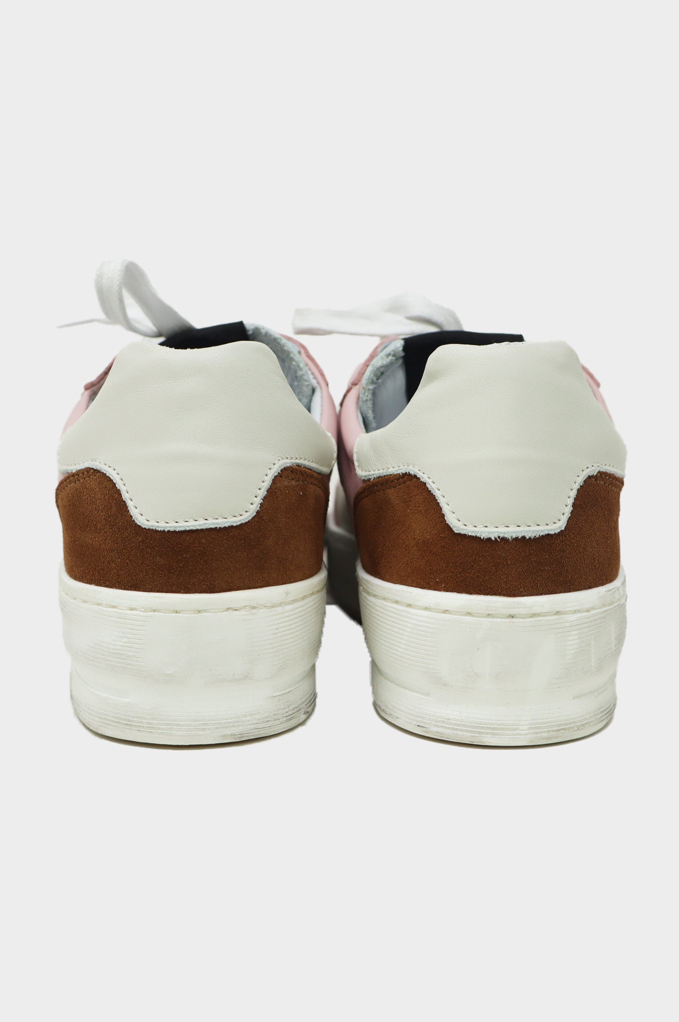 Vintage Star Print Sneakers for Women - Pink & White Retro Fashion Trainers | Perfect for Casual Wear, Street Style & Retro Outfits