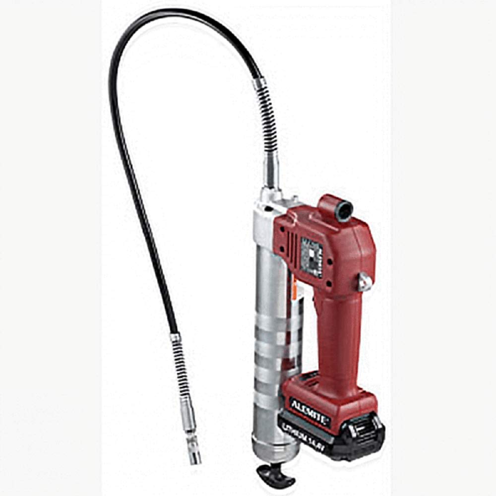 14.4V Cordless Grease Gun with Dual Lithium-Ion Batteries - Heavy Duty Automotive & Industrial Lubrication Tool for Trucks, Tractors, and Machinery Maintenance