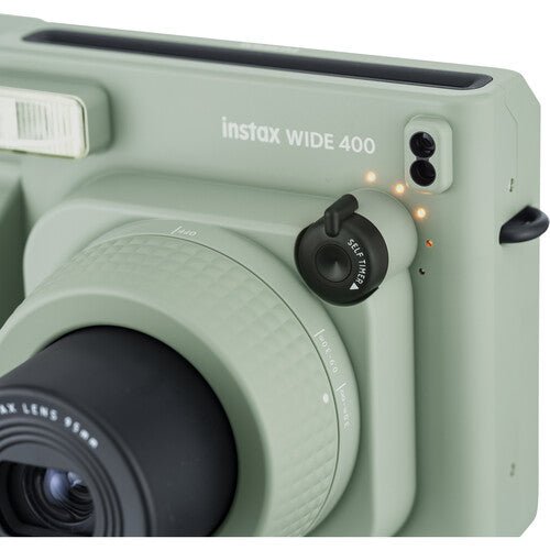 Fujifilm INSTAX WIDE 400 Instant Film Camera - Wide Format Polaroid Style Camera for Parties, Travel & Home Decor (White)