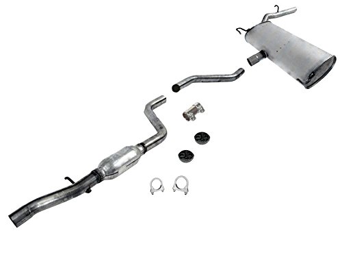 133251 Replacement Exhaust Muffler & Pipes for Dodge Avenger & Chrysler Sebring 2.4L VIN K - High Performance Auto Parts - Perfect for Exhaust System Repair & Upgrade