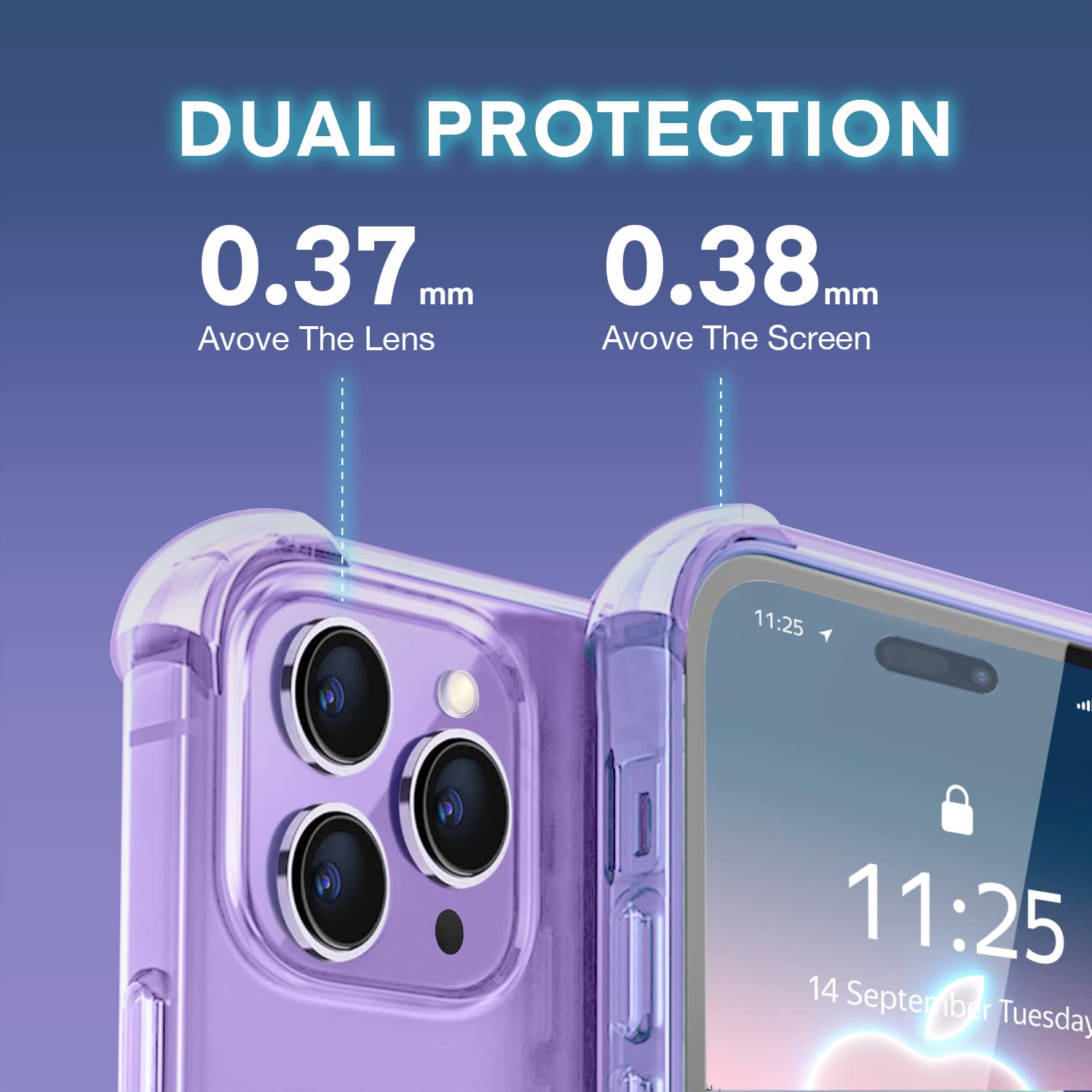 Premium Clear iPhone 14 Pro Max Case (2022 6.7