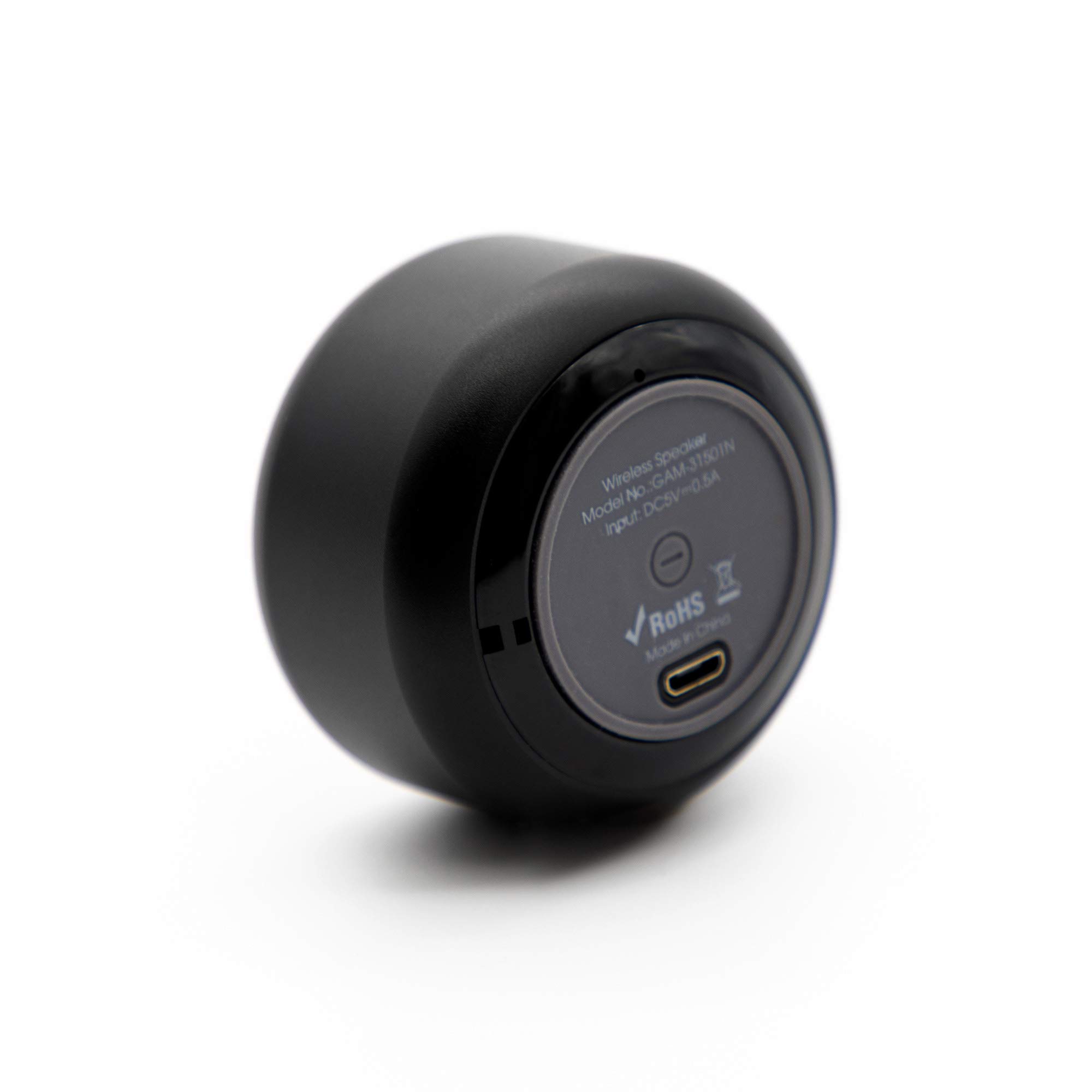 GETTTECH Mini Portable Bluetooth Speaker with Wireless 5.0 Technology, Hands-Free Calling, Compact Design (Black) - Perfect for Travel, Outdoor Adventures & Home Use
