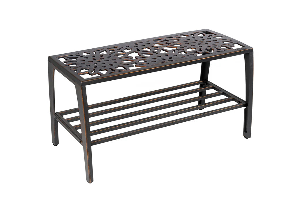 Sunflower Backless Bench - Rustic Wooden Garden Bench for Outdoor Patio, Porch, and Yard Decor - Perfect for Relaxing in Gardens, Parks, and Backyards