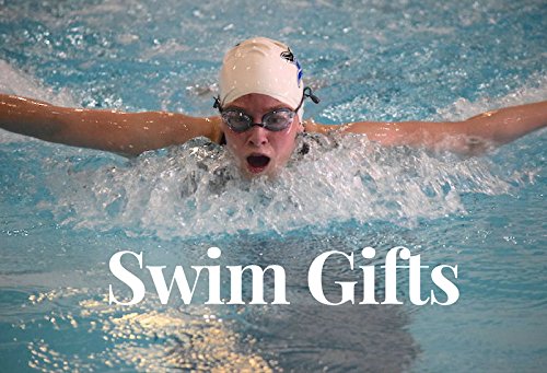 Waterproof Swim Earrings - I Love Swimming Dangle Charm Earrings for Swimmers, Swim Teams & Pool Enthusiasts | Perfect for Swim Meets, Beach Days & Water Sports
