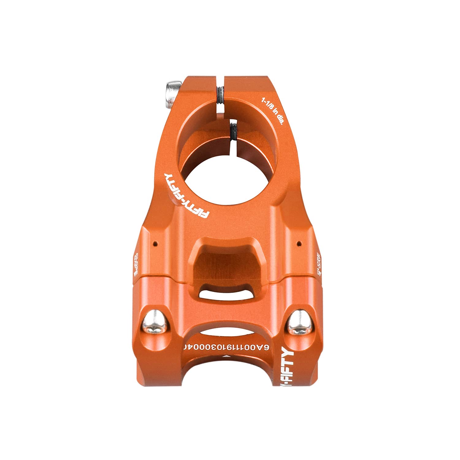 High-Performance FIFTY-FIFTY Aluminum Alloy Mountain Bike Stem - 1-1/8