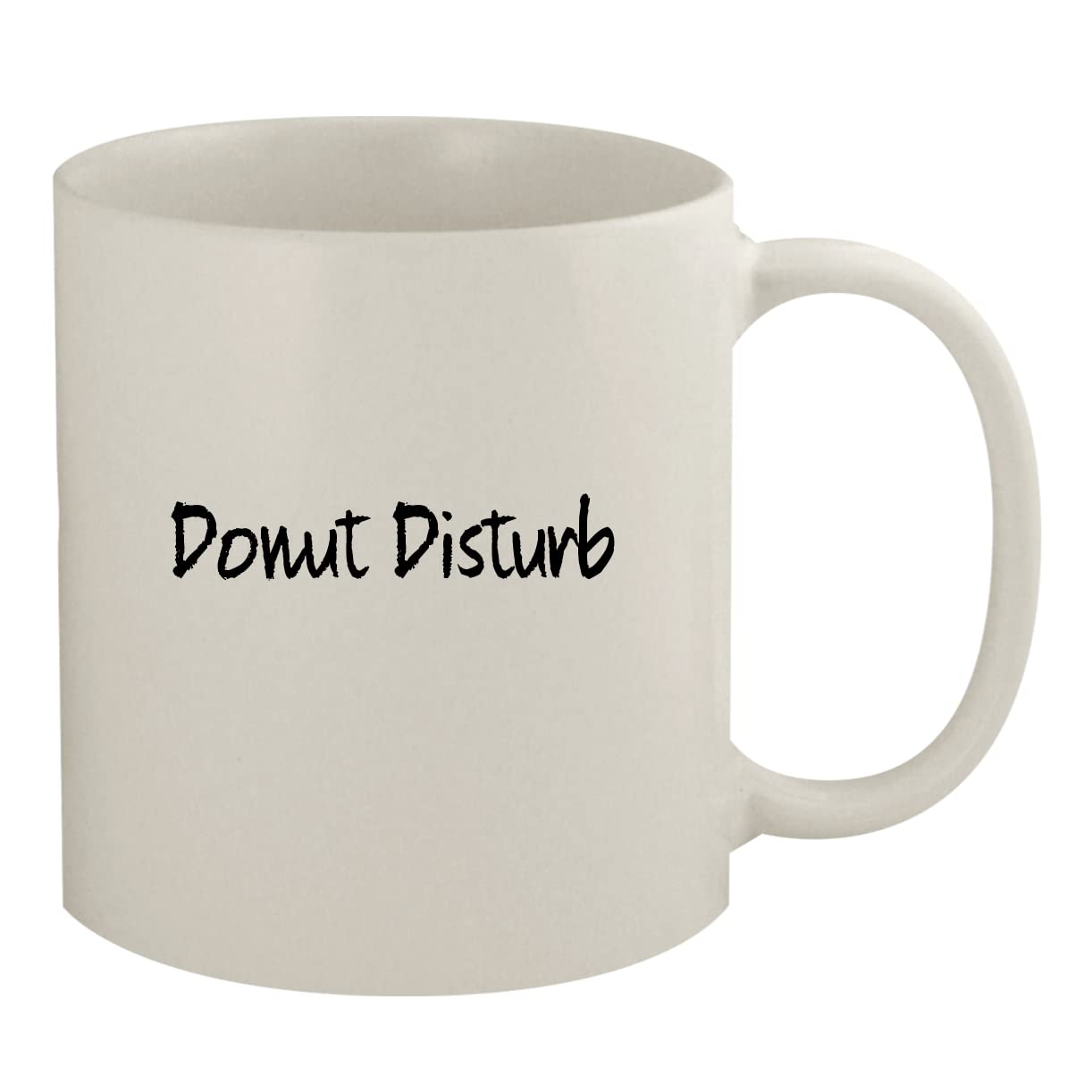 Donut Disturb - 11oz White Ceramic Coffee Mug with Cute Donut Design | Perfect for Office, Home & Gift Giving
