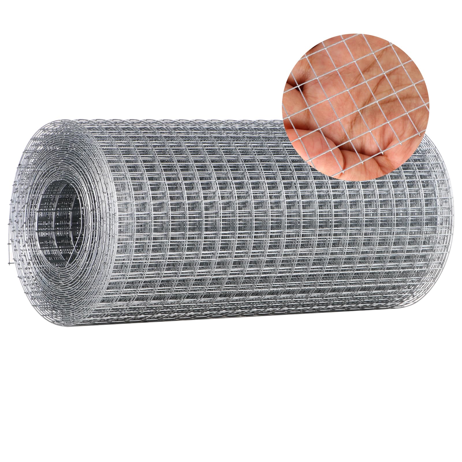 Galvanized Chicken Wire Mesh Roll 7.8