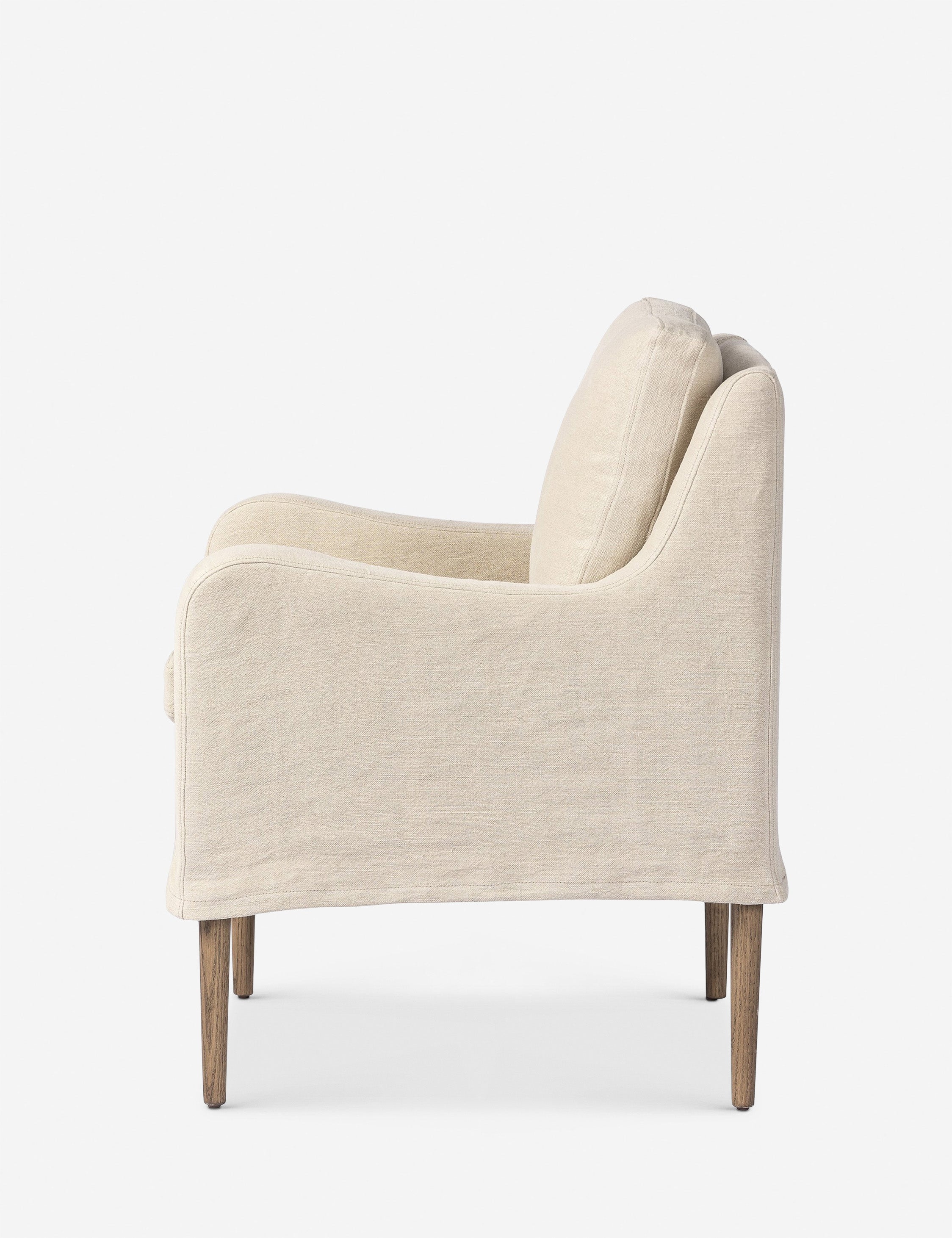 Aurelia Dining Chair by Amber Lewis x Four Hands - Modern Upholstered Dining Room Chair for Kitchen, Dining Table, and Home Decor - Perfect for Farmhouse, Contemporary & Elegant Interiors