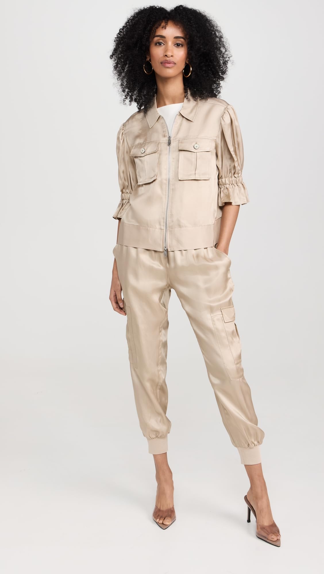 Cinq a Sept Women's Tous Les Jours Giles Pants - Stylish High-Waisted Slim Fit Trousers for Work, Office & Casual Outfits