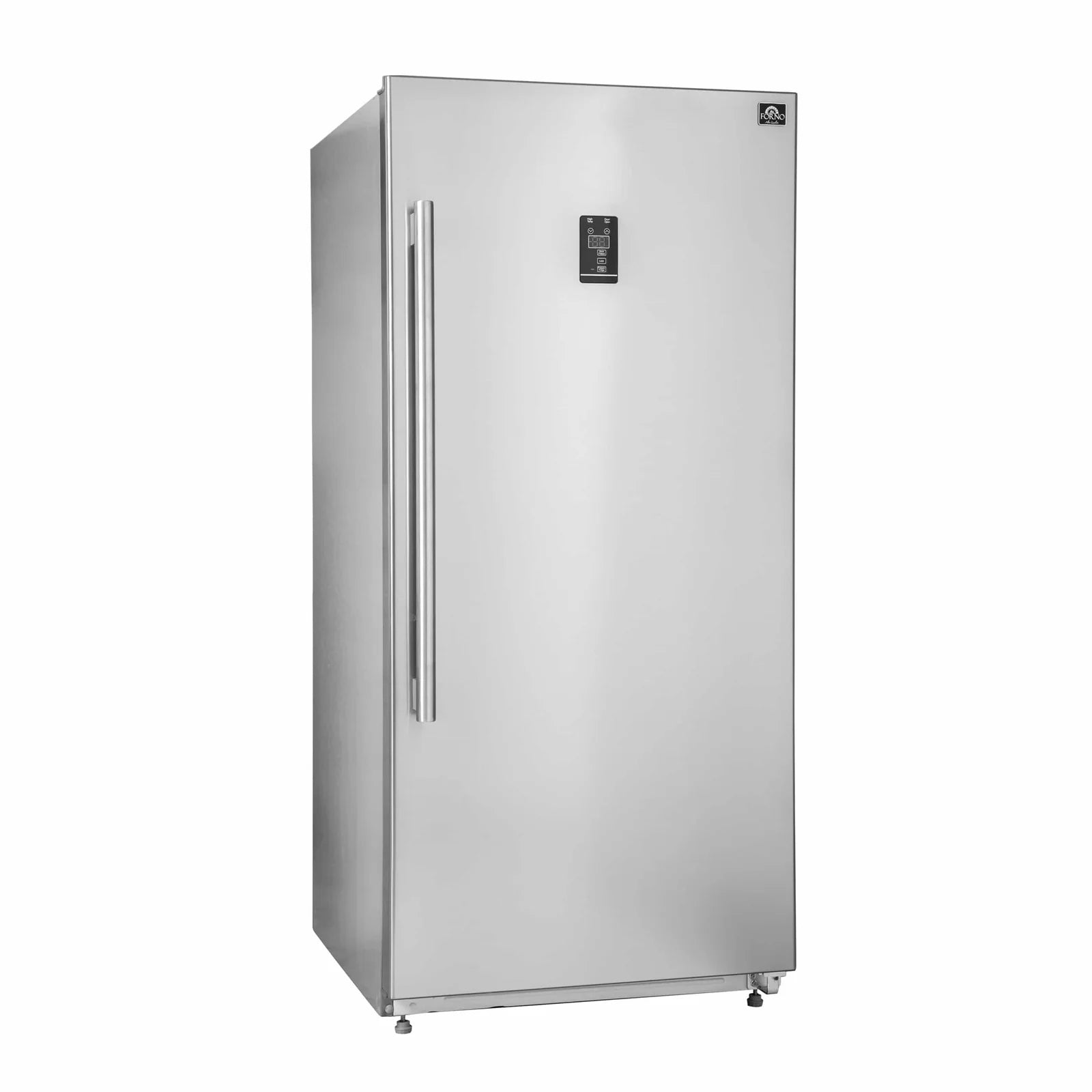 Forno 28 Rizzuto Pro Style Dual Combination Refrigerator & Freezer - 32RS FFFFD1933 | Commercial Grade Stainless Steel Fridge for Restaurants, Bars & Home Kitchens