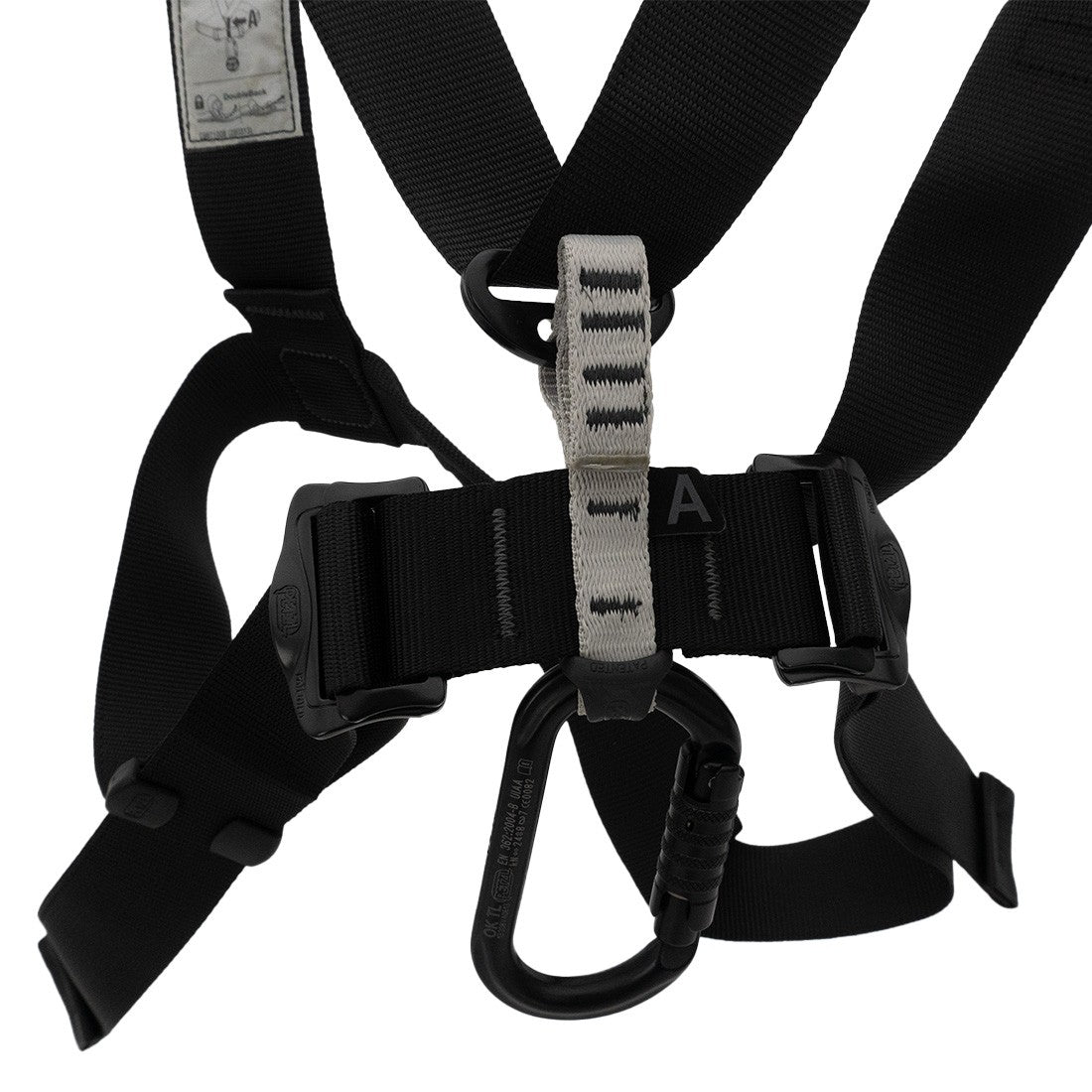Petzl CHEST'AIR Climbing Harness for Seat - Lightweight & Adjustable Safety Harness for Rock Climbing, Caving & Rescue Operations