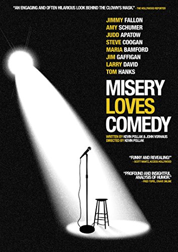 Misery Loves Comedy T-Shirt - Funny Sarcastic Quote Graphic Tee for Men & Women | Perfect for Stand-Up Comedy Fans, Open Mic Nights & Humor Lovers