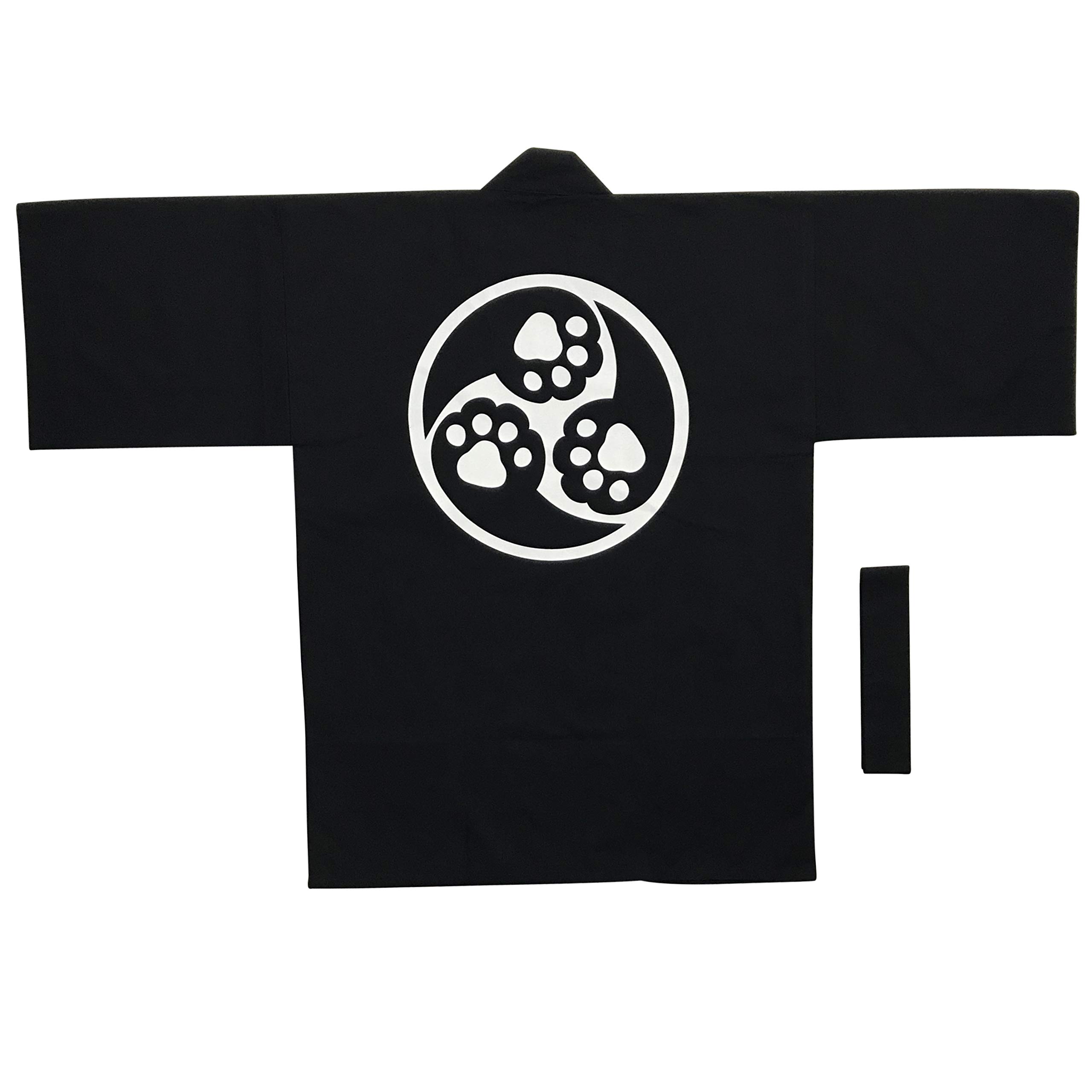 Traditional Japanese Festival Robe - Authentic Matsuri Happi Coat for Men & Women - Cotton Kimono Yukata for Cultural Events & Cosplay