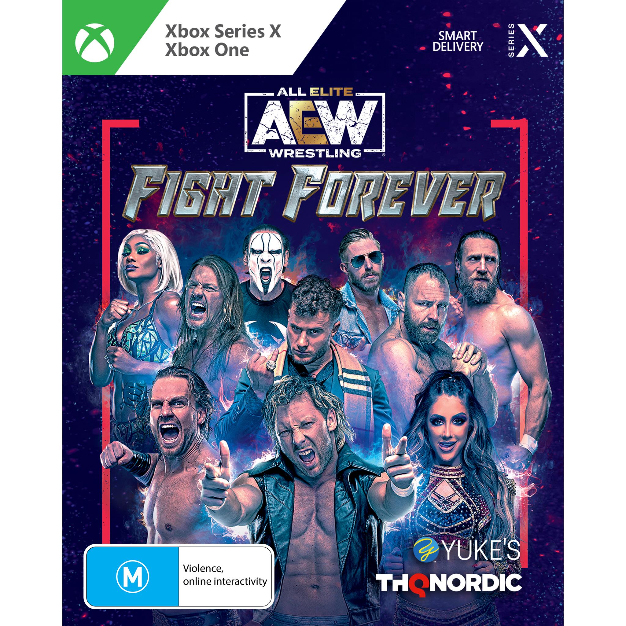 AEW: Fight Forever - Wrestling Video Game for PS5, Xbox & PC | Realistic Matches, Create-a-Wrestler & Online Multiplayer | Perfect for Wrestling Fans & Gamers