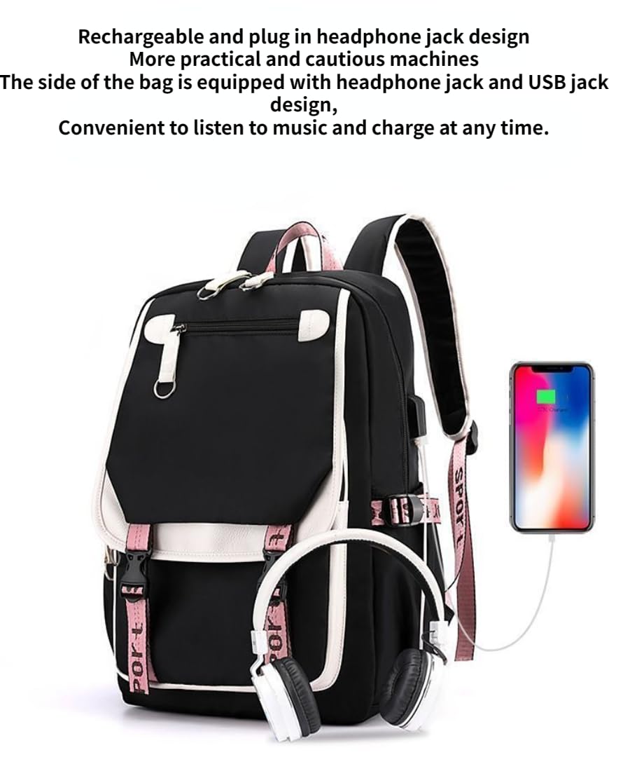 Cute Cartoon Capybara Backpack - Lightweight Waterproof Daypack for Women & Girls | Perfect for School, Travel & Outdoor Adventures (Style A)