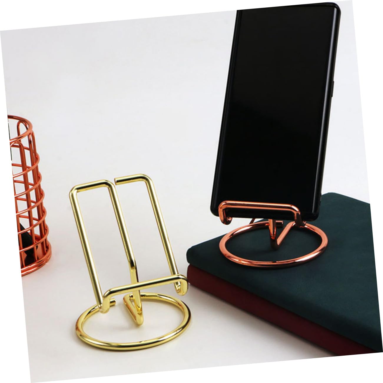 Adjustable Phone & Tablet Stand Holder - Ergonomic Design for Hands-Free Viewing | Perfect for Watching Videos, Video Calls, and Reading in Bed or Office