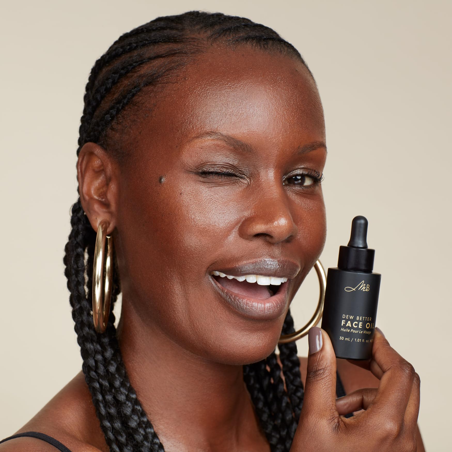 Monika Blunder Beauty DEW BETTER FACE OIL - Hydrating & Glowing Clean Facial Oil for Dry & Sensitive Skin - 1.01 fl oz - Perfect for Nighttime Skincare & Makeup Prep