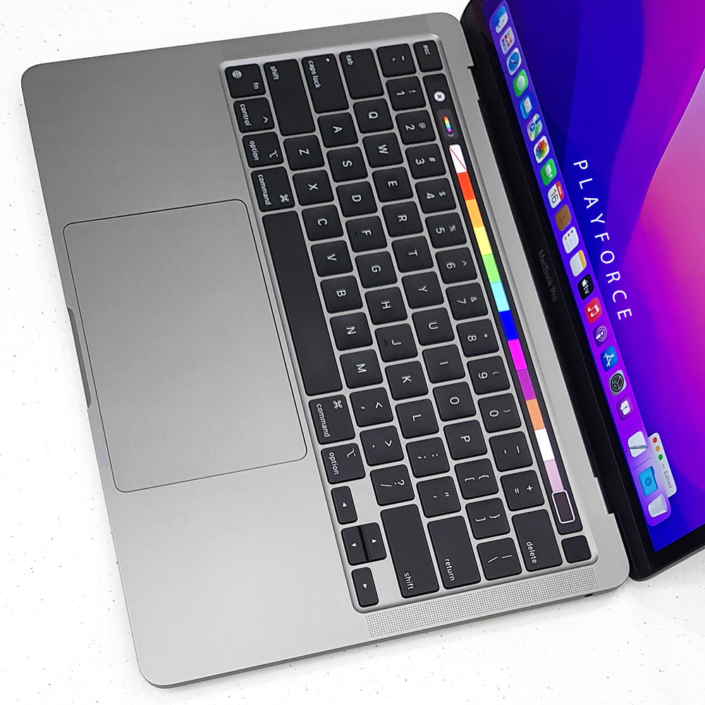 Apple MacBook Pro 13-inch Laptop with M2 Chip, 16GB RAM, 512GB SSD - Space Gray (Includes AppleCare+) - Perfect for Business, Creative Work & College Students