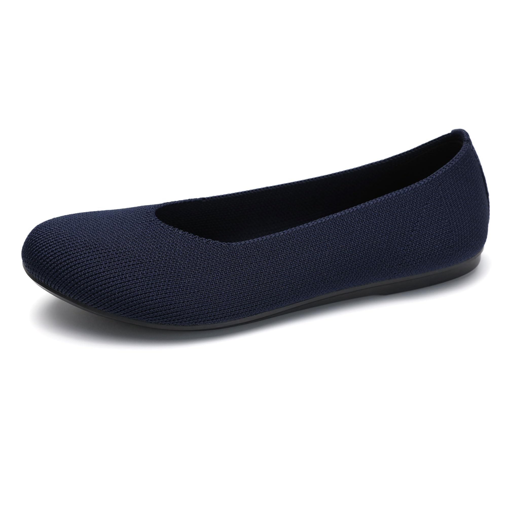 Women's Ballet Flats - Comfortable Knit Mesh Round Toe Shoes for Dressy & Casual Wear | Perfect for Office, Walking, Travel & Everyday Use