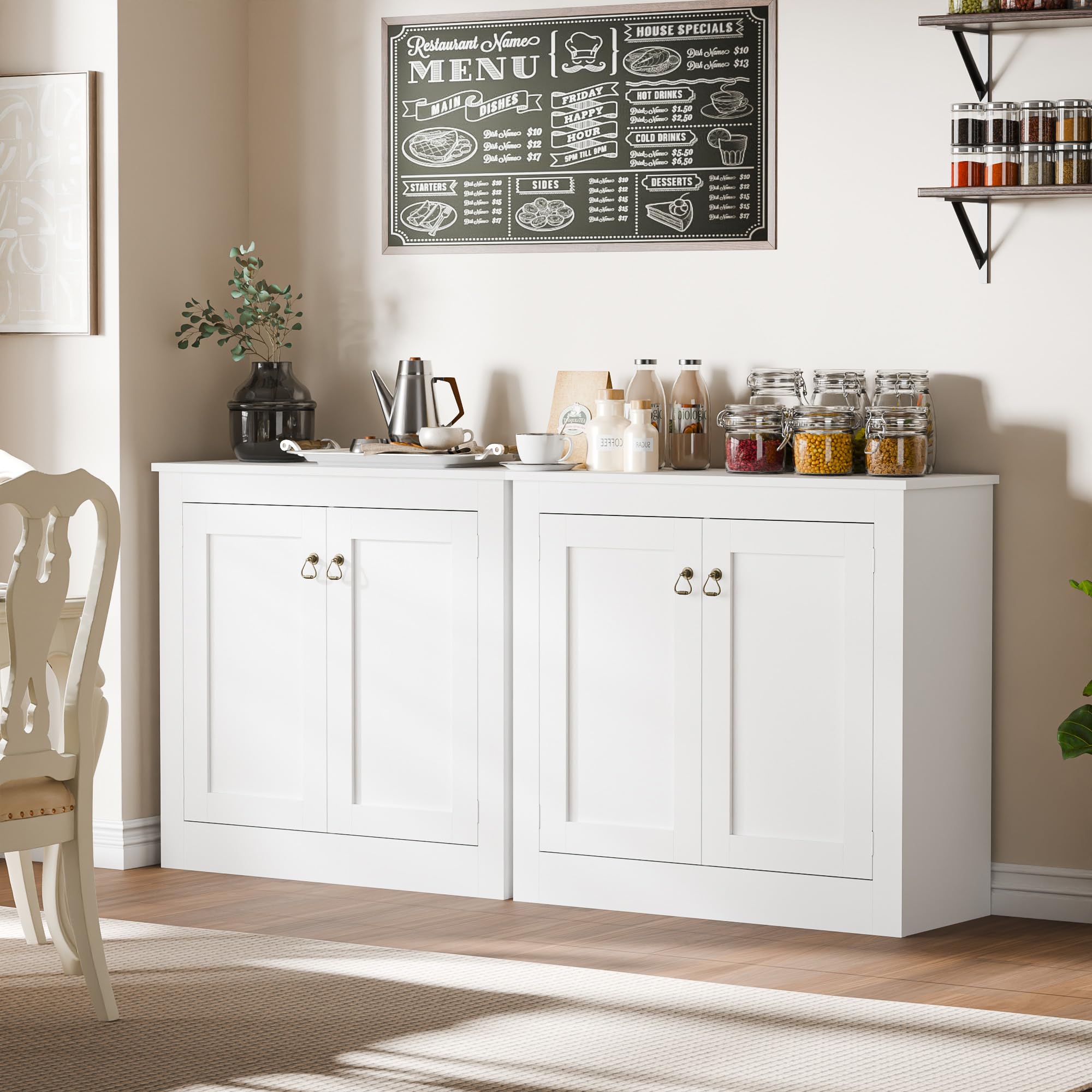 Cozy Castle Buffet Cabinet with Storage - 31.5