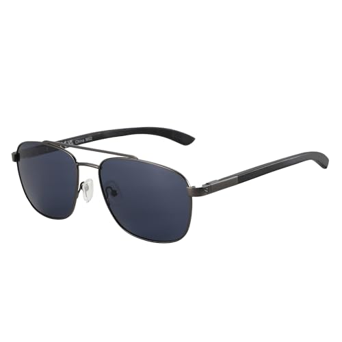 Grey Frame Blue Lens