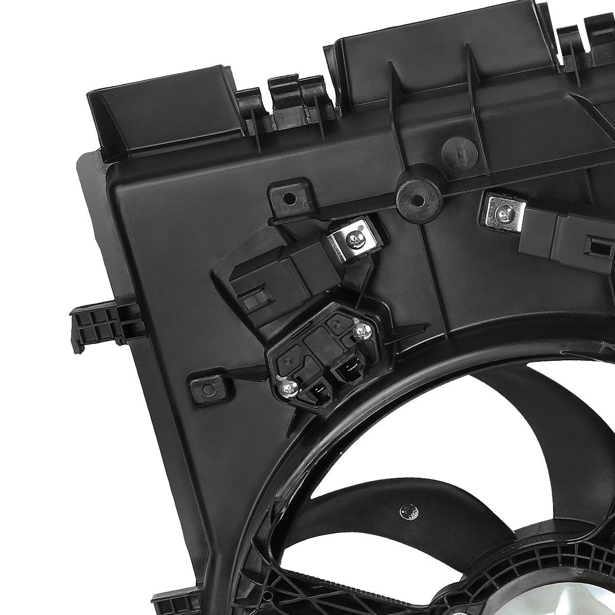 Auto Dynasty CH3115189 OE Style Radiator Cooling Fan Assembly for Ram Promaster 1500/2500/3500 3.0L 3.6L Turbo (2014-2018) - Perfect for Engine Cooling & Overheating Prevention in Hot Weather & Heavy Load Conditions