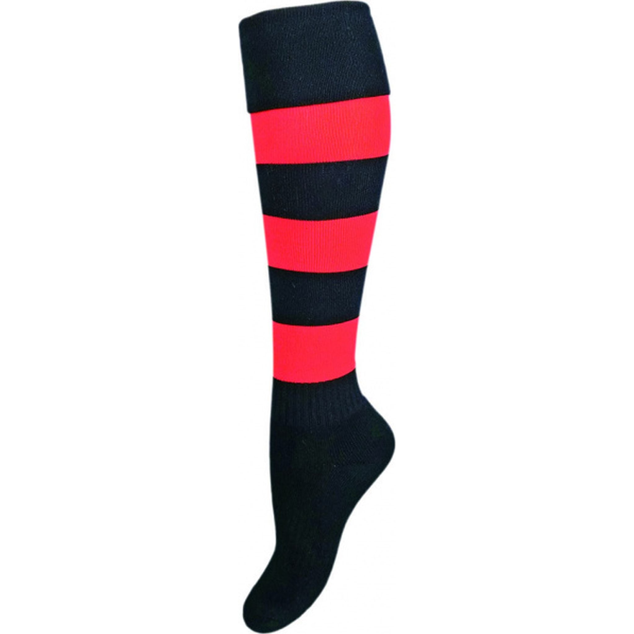Burley Sekem Essendon Bombers AFL Elite Kids Football Socks - High-Performance Youth Sports Socks for Football, Soccer & Active Play