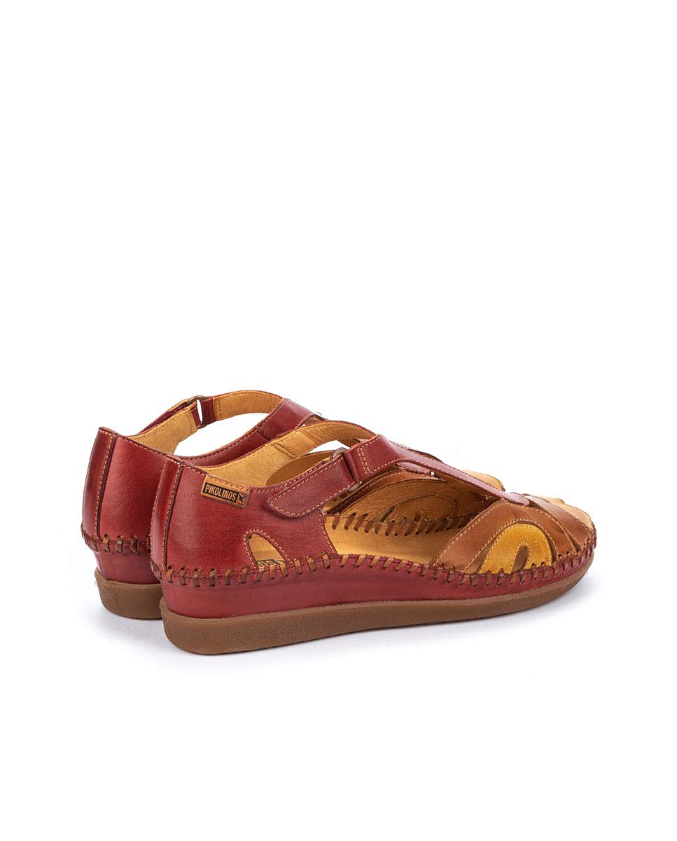 PIKOLINOS Women's Comfortable Closed Toe Sandals - Breathable Summer Walking Shoes for Travel, Beach & Casual Outfits