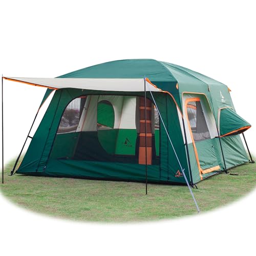 2 Bay windows-Green
